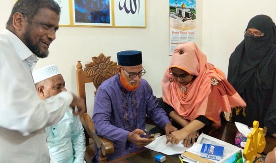 মোরেলগঞ্জে এমপির সাথে মা সংসদের ফলোআপ সভা