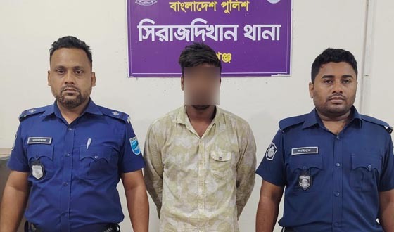 কলেজ ছাত্রীর গোসলের দৃশ্য ভিডিও করায় যুবক জেল হাজতে