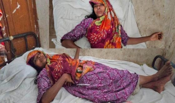 বাউফলে ত্রাণের চাল নিয়ে নারীদের সংঘর্ষ, আহত ১