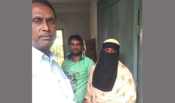 কুলিয়ারচরে টিসিবি পণ্য বিতরণ