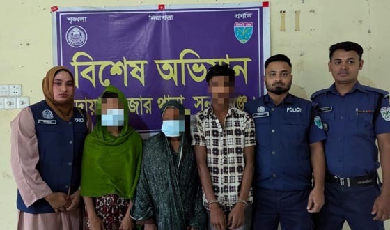 দোয়ারাবাজারে ভাগ্নের হাতে খালা খুন, ঘাতকসহ আটক ৩
