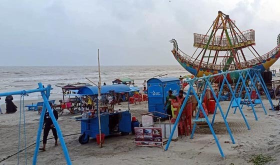 ঈদ-উল-আযহার ছুটিতে পর্যটকের আগমনকে ঘিরে কুয়াকাটা প্রস্তুত