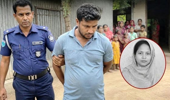 সারিয়াকান্দিতে খুনের ঘটনায় স্বামী রুবেল গ্রেফতার