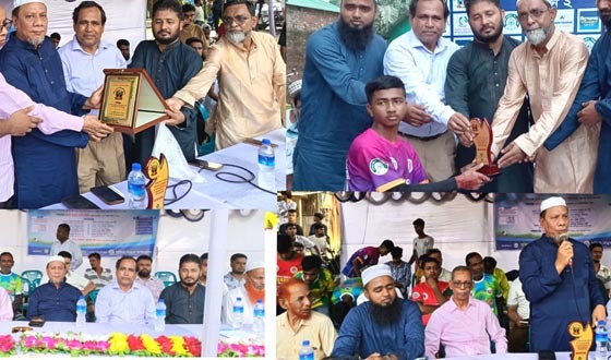 সুফিয়া-মান্নান যুব জাগরণ ফুটবল টুর্নামেন্টের খেলা শুরু