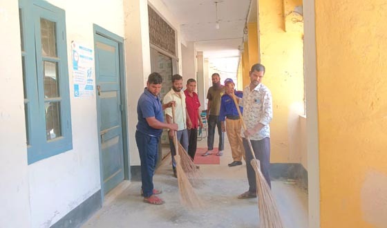 পরিচ্ছন্ন ভূঞাপুর গড়তে উপজেলা প্রশাসনের সমন্বিত অভিযান