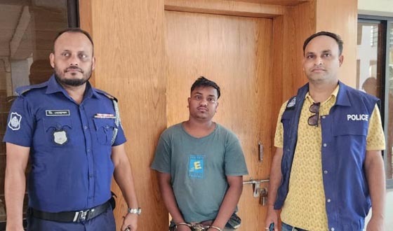 গাঁজাসহ আটক মাদক ব্যবসায়ীকে মোবাইল কোর্টে সাজা