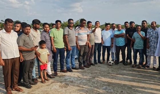 কয়রায় কালনা সাফিয়া ফুটবল একাডেমি চ্যাম্পিয়ন