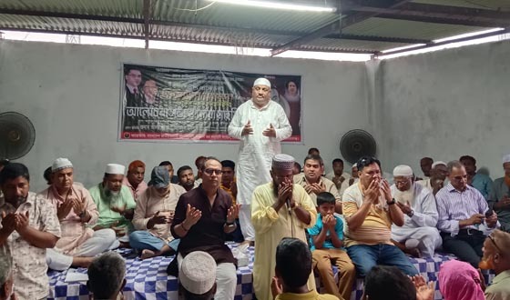 গোমস্তাপুরে জিয়াউর রহমানের শাহদাৎ বার্ষিকি পালন