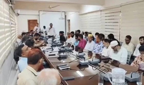 পটুয়াখালীতে সাজাপ্রাপ্ত আসামিকে নিয়ে আইনশৃঙ্খলা সভা