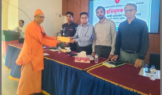 শারদীয় দুর্গোৎসব ঘিরে সাটুরিয়ায় প্রস্তুতি সভা