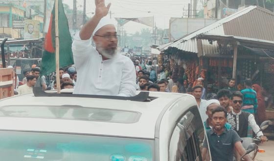 দৌলতখানের চরখলিফায় ইউপি নির্বাচনে শোডাউন