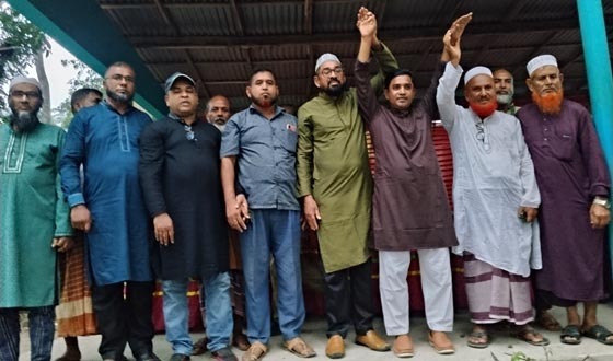 জয়পুরে কৃষকদলের আহবায়ক পারভেজ সমর্থনে সভা