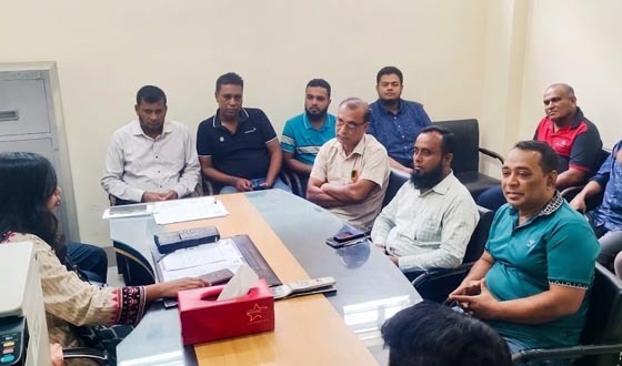 উজিরপুরের সাংবাদিকদের সাথে নবাগত এসিল্যান্ডের মতবিনিময়