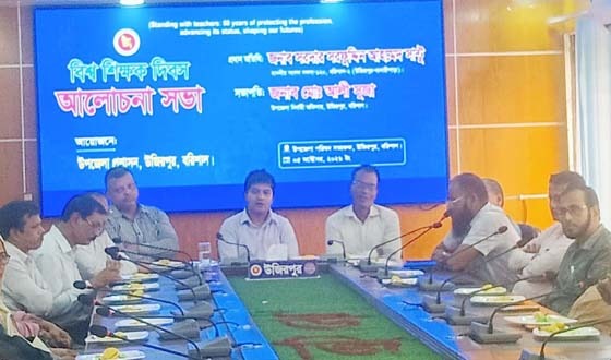 শিক্ষকের শ্রমের মধ্যদিয়েই একজন শিক্ষার্থীর ভবিষ্যত নির্মিত হয়