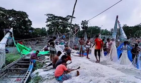 মা ইলিশ রক্ষায় ২২ দিনের নিষেধাজ্ঞা শুরু, দুশ্চিন্তায় অঞ্চলের জেলেরা
