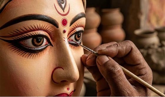 চাঁদপুরে মন্ডপে মন্ডপে চলছে শারদীয়  দূর্গাপুজার প্রস্তুতি