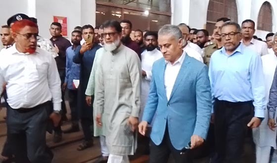 সৈয়দপুর রেলওয়ে কারখানার কাজের মান নিয়ে ক্ষুব্ধ মন্ত্রী