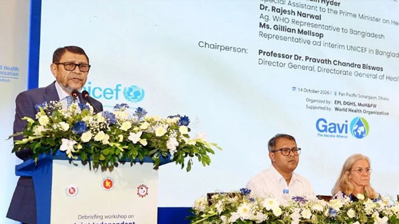 গ্রাম-শহরে শতভাগ টিকাদান নিশ্চিত করতে হবে: স্বাস্থ্যমন্ত্রী