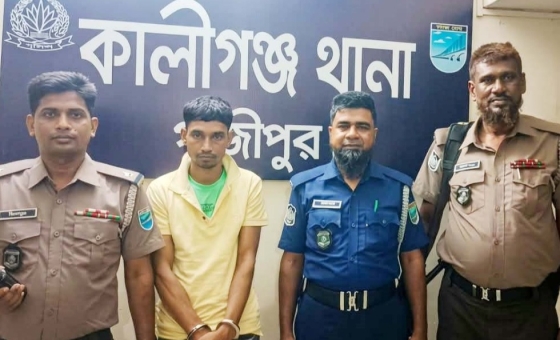 কালীগঞ্জে ১৫১ পিস ইয়াবাসহ একজন গ্রেপ্তার