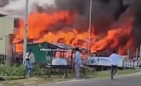 কালিয়াকৈরে ইবনে সিনা ঔষধ কারখানায় ভয়াবহ আগুন