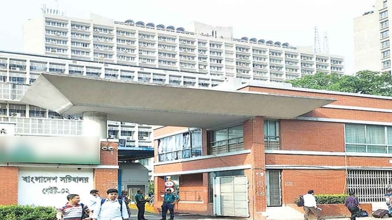 সচিবালয়কে সরিয়ে নেওয়া হচ্ছে আগারগাঁওয়ে