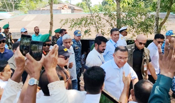 সুন্দরবন পরিদর্শন শেষে খুলনার দাকোপে পৌঁছেছেন প্রধানমন্ত্রী