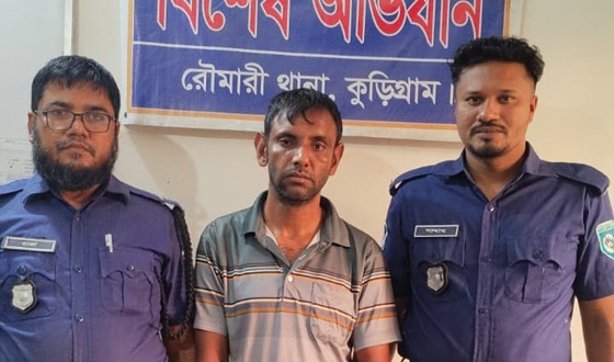রৌমারীতে ৩ হাজার ৫০০ পিস ইয়াবাসহ আটক ১