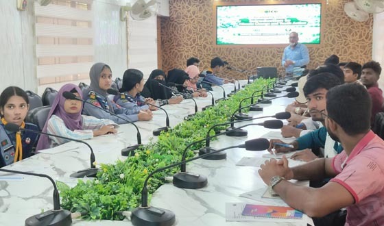 পত্নীতলায় ভয়েস এর উদ্যোগে জলবায়ু পরিবর্তন ও যুব উদ্যোগ বিষয়ক প্রশিক্ষণ