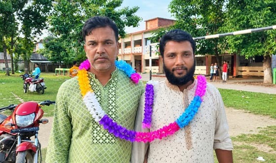 রাণীশংকৈলে বৈদ্যুতিক নির্মাণ শ্রমিক নির্বাচনে সভাপতি সুমন- সম্পাদক মান্নান