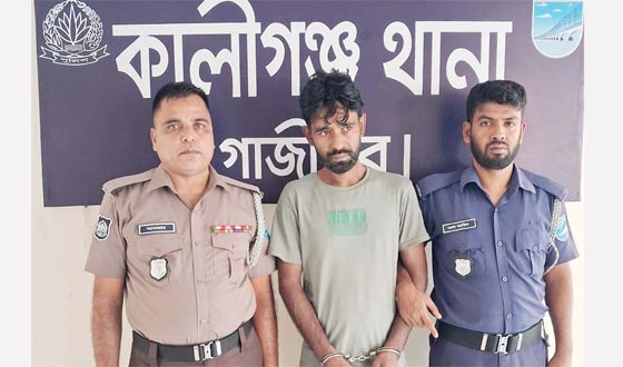 কালীগঞ্জে ১০০ পিস ইয়াবাসহ মাদক কারবারি গ্রেফতার