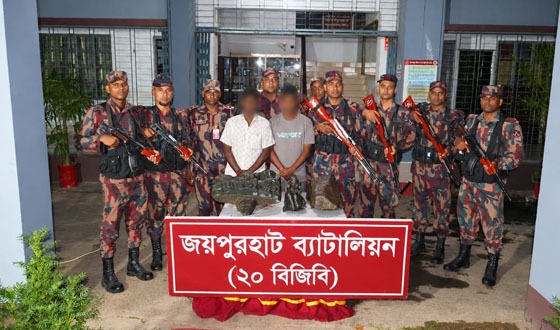 পাঁচবিবিতে ৮৯ কেজি কষ্টিপাথরের মুর্তি উদ্ধার, আটক ২