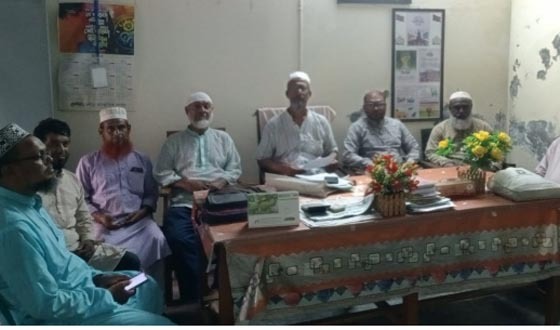 আশাশুনি উপজেলা পেশাজীবী বিভাগের দায়িত্বশীল বৈঠক অনুষ্ঠিত