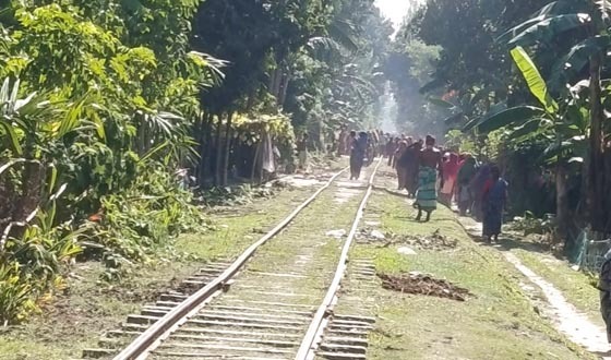 কুড়িগ্রামে ট্রেনে কাটা পড়ে বৃদ্ধার মৃত্যু