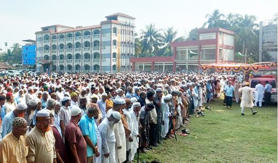 ইসলামপুরে একই সঙ্গে দুই ব্যক্তির জানাজা অনুষ্ঠিত