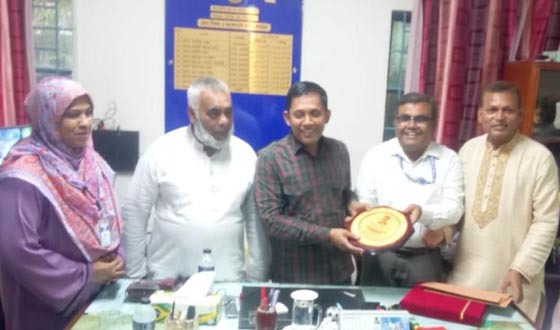 সৈয়দপুর পাইলট স্কুল ও কলেজ পরিদর্শনে যুগ্ম সচিব মাহমুদ হাসান