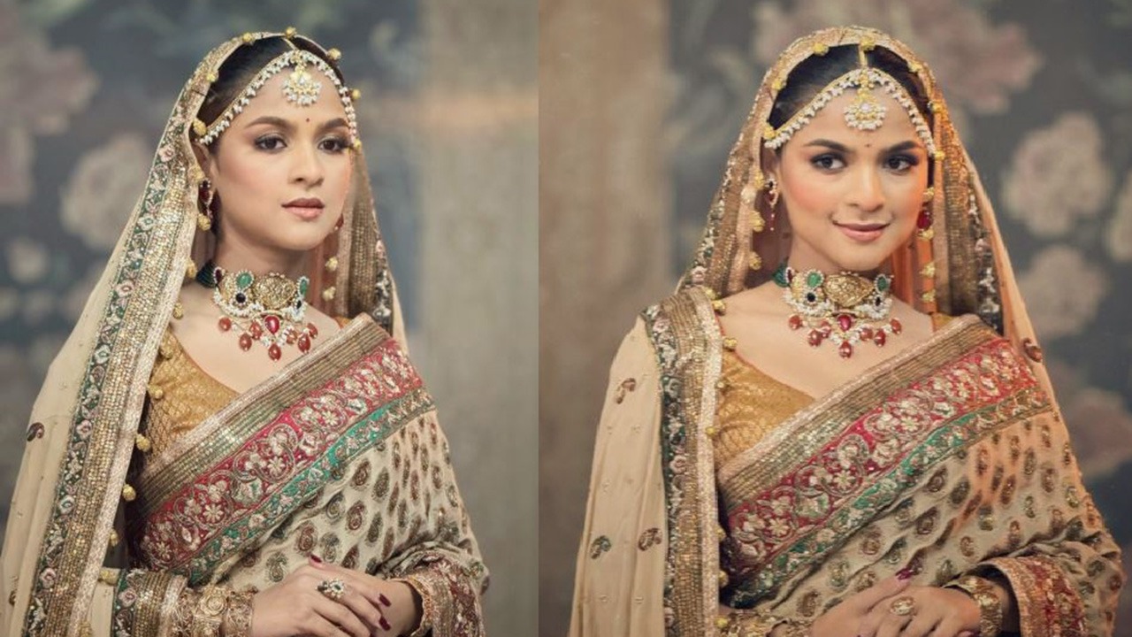 হঠাৎ বিয়ের সাজে সাদিয়া আয়মান