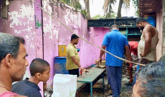সেনবাগে ভয়াবহ অগ্নিকাণ্ড, পুড়েছে ৬ দোকান