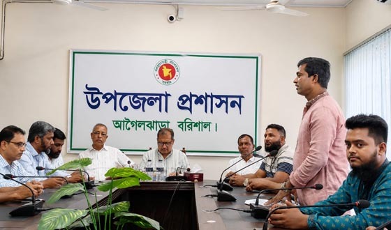 সাংবাদিকদের সঙ্গে উপদেষ্টা জহির  উদ্দিননের মতবিনিময়