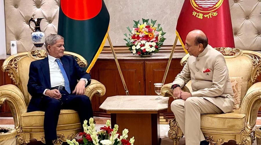 রাষ্ট্রপতির সঙ্গে ভারতীয় হাইকমিশনারের সৌজন্য সাক্ষাৎ