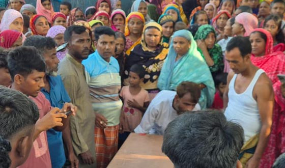 ৯ মাস পর নিজ বাড়িতে ফিরল তরিকুলের মরদেহ