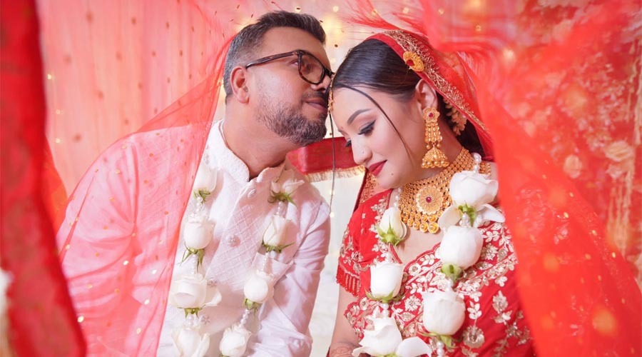 বিয়ের পিঁড়িতে ইসরাত পায়েল