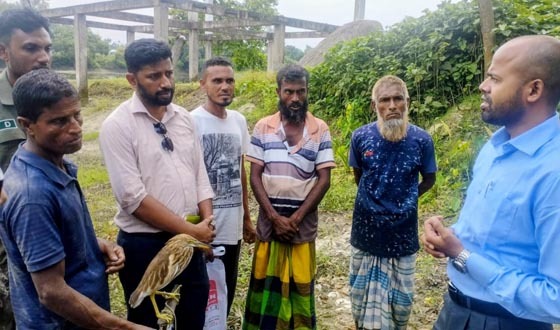 শেরপুরে বক শিকারিরর কারাদণ্ড