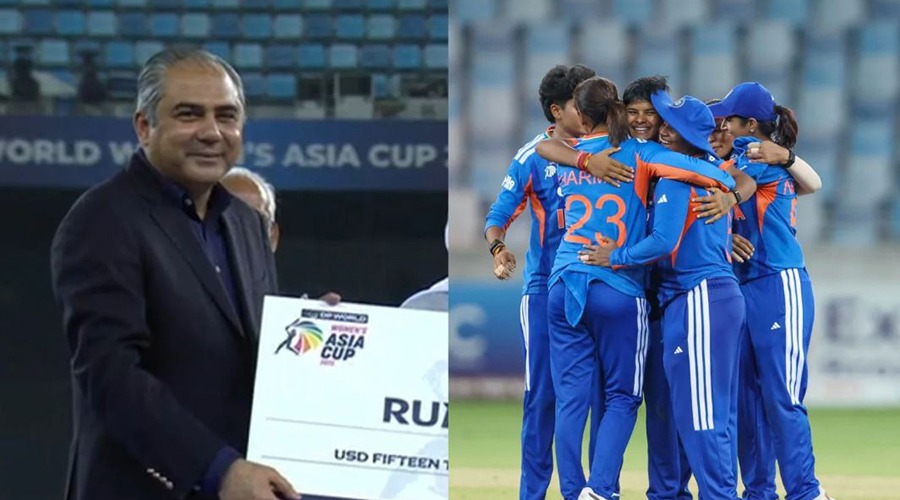 যে কারণে নাকভির হাত থেকে ট্রফি নেয়নি ভারত
