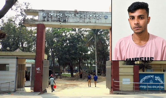 শেরপুরে চাচিকে গলা কেটে হত্যা, ভাতিজা আটক