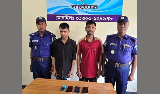 লালপুরে জুয়া-হ্যাকিং চক্রে আপন দুই ভাইসহ ৪ জন আটক