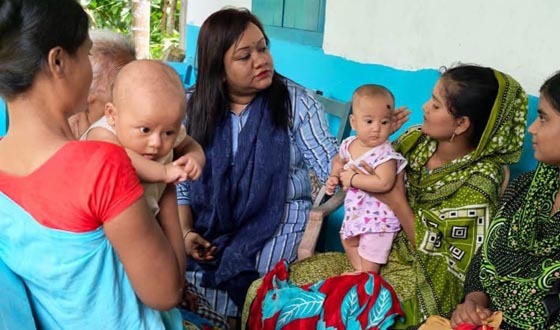 শ্রীমঙ্গলের লংলিয়া পুঞ্জিতে স্বাস্থ্য কমপ্লেক্সের ফ্রি মেডিকেল ক্যাম্প