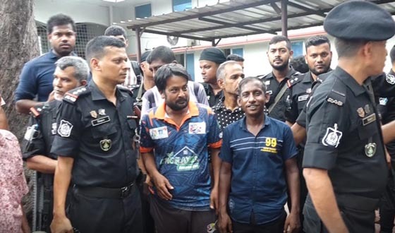 এসআরবি-৫ অভিযানে রামেকে দালালচক্রের ৭ সদস্য আটক