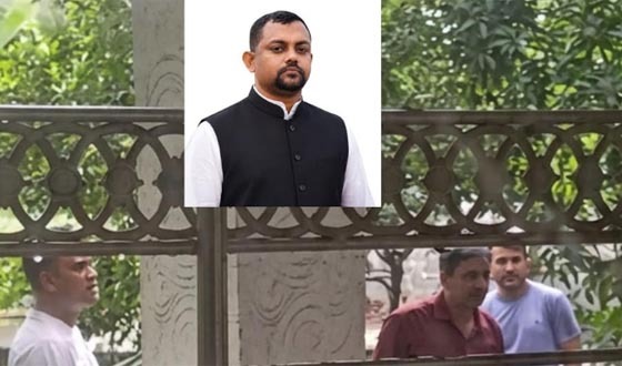 যুবলীগ নেতা সাগর সেরনিয়াবাতের বাড়িতে পুলিশের অভিযান