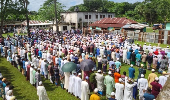 সালাহ উদ্দিন আহমেদ তালুকদার, এক আলোকিত জীবনের অবসান