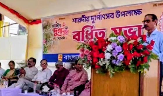 ঢাকেশ্বরী জাতীয় মন্দিরে বাংলাদেশ পূজা উদযাপন পরিষদের বর্ধিত সভা